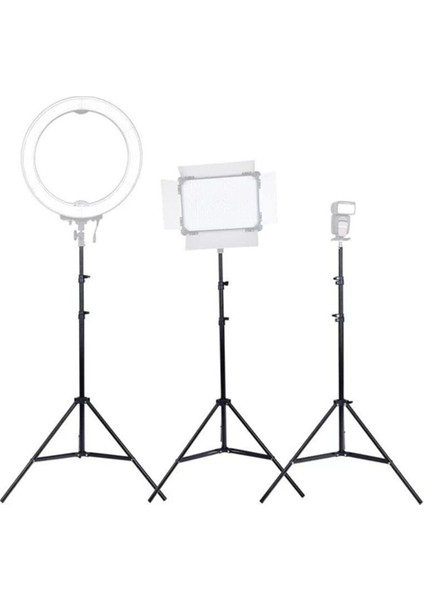 3 Ayaklı Tripod Işık Ayağı Projeksiyon Ring Halka 2.1 Metre