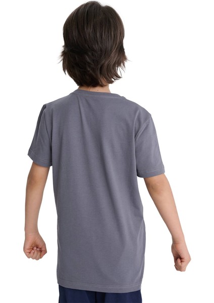 Orijinal Renkli Logo Polo Yaka Çocuk T-Shirt fırsatları