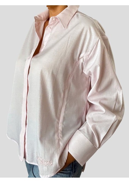 Emzirme Gömleği Pembe- Gizli Fermuarlı modelleri