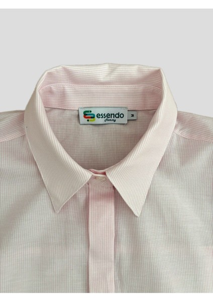 Emzirme Gömleği Pembe- Gizli Fermuarlı