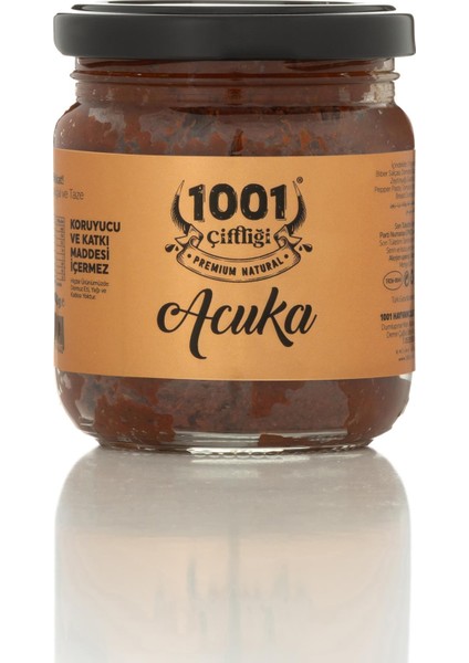El Yapımı Doğal Acuka Sos 200 gr (Katkısız)