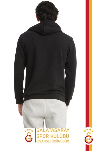 Orijinal Lisanslı Kapüşonlu Logo Erkek Sweat Gs Bileklik Set Ahşap Kutulu