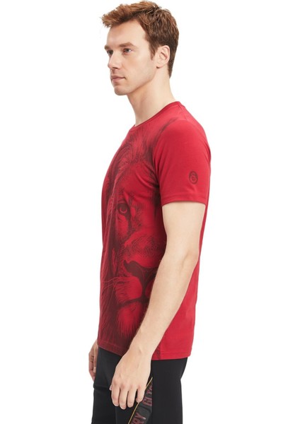 Orijinal Lisanslı Aslan Baskılı T-Shirt fırsatları