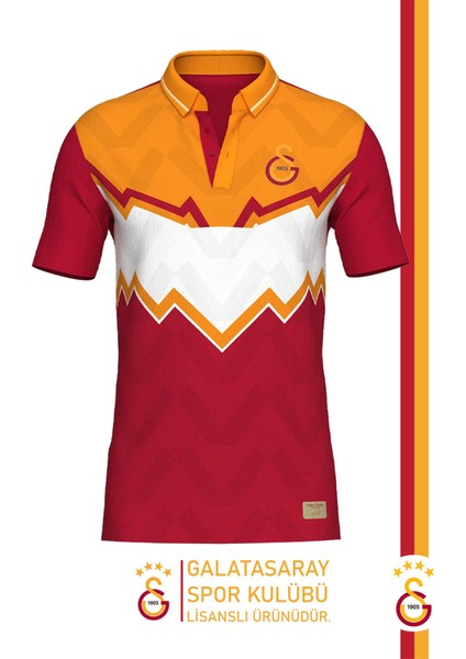 Orijinal Lisanslı Okan Buruk Desing Polo Yaka T-Shirt