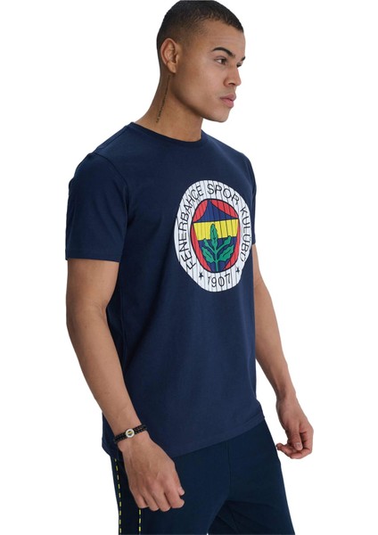 Orijinal Lisanslı Kabartma Logo Lacivert Tribün T-Shirt indirimleri