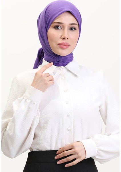 Candyy Soft Eşarp 19097-12 Mor