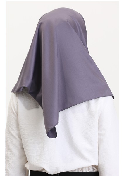 Düz Twill Eşarp 19096-14 Füme modelleri