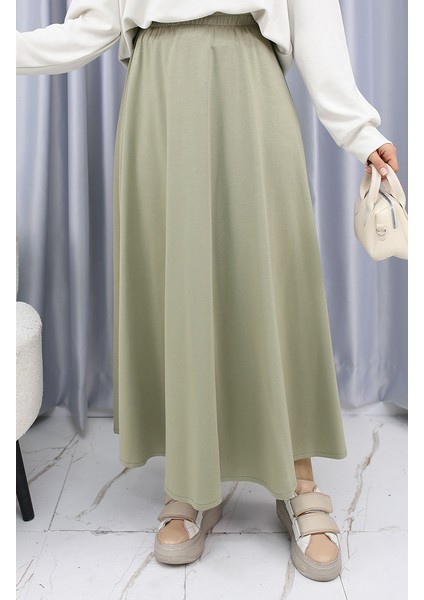 Oysho Kumaş Etek 5578-01 Mint Yeşili fiyatları