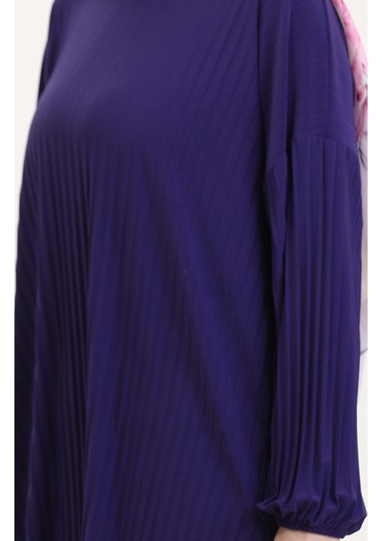 Piliseli Tunik Etek Ikili Takım 0015-01 Mor fırsatları