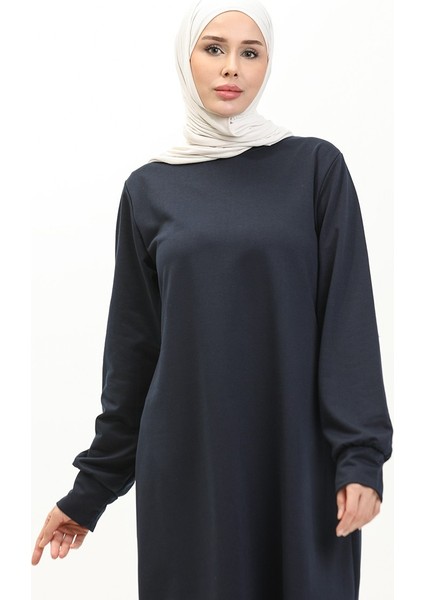 Iki Iplik Tunik Pantolon Ikili Takım 0001-06 Lacivert modelleri