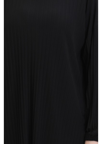 Piliseli Tunik Etek Ikili Takım 0015-07 Siyah fırsatları