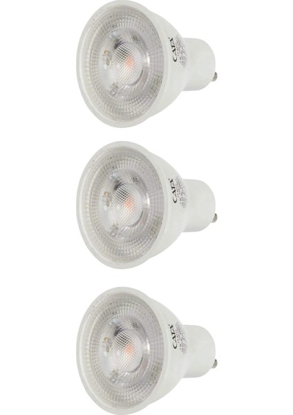 CT-4215 M Spot LED Ampul 7W GU10 Duy Mavi (3 Adet)