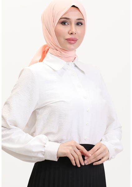Candyy Soft Eşarp 19097-17 Somon