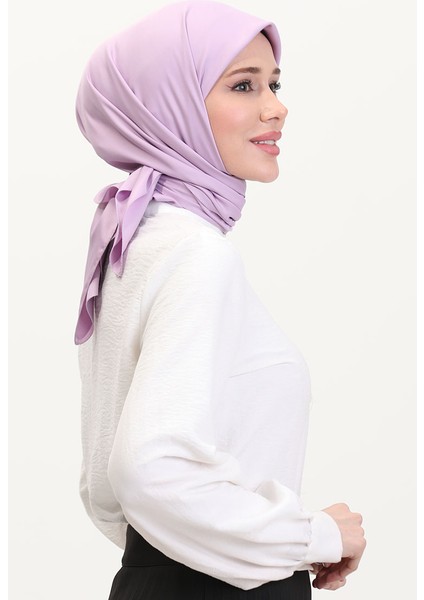 Düz Twill Eşarp 19096-07 Açık Lila fiyatları