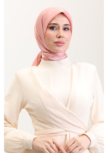 Kristal Eşarp 81079-21 Koyu Pudra