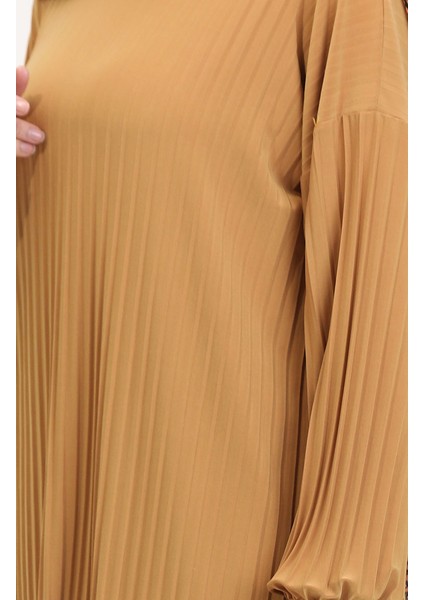 Piliseli Tunik Etek Ikili Takım 0015-03 Hardal fırsatları