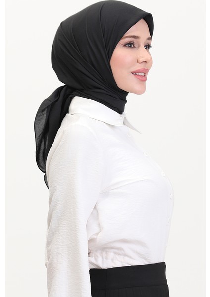 Candyy Soft Eşarp 19097-01 Siyah