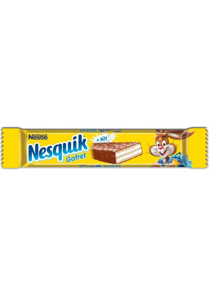 Nesquik Sütlü Çikolatalı Gofret 26,7 gr x 30 Adet