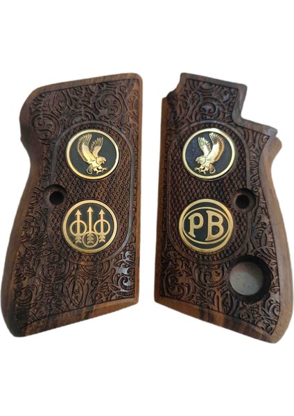 Tek Düğmeli Beretta Mod 70 Ahşap Kabze