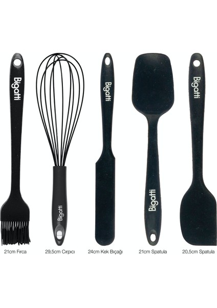 5 Parça Spatula Seti