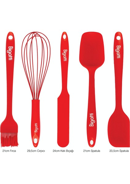5 Parça Spatula Seti