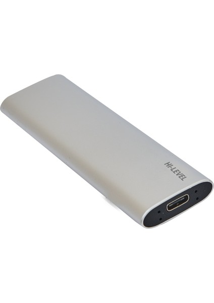 H-Slım 256GB Speed Up To 530MB-S USB 3.2 Type-C Portable SSD HLV-HSLIM-256 Harici Ssd