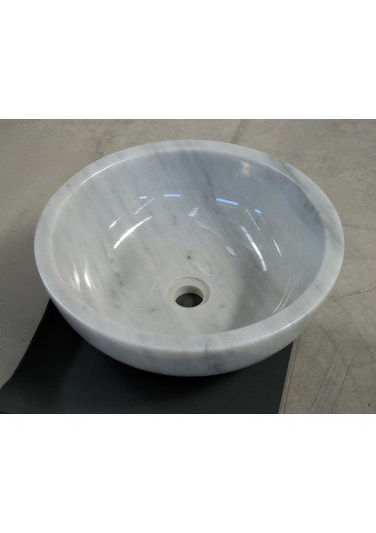Çanak Model Mermer Tesarım Lavabo-V1
