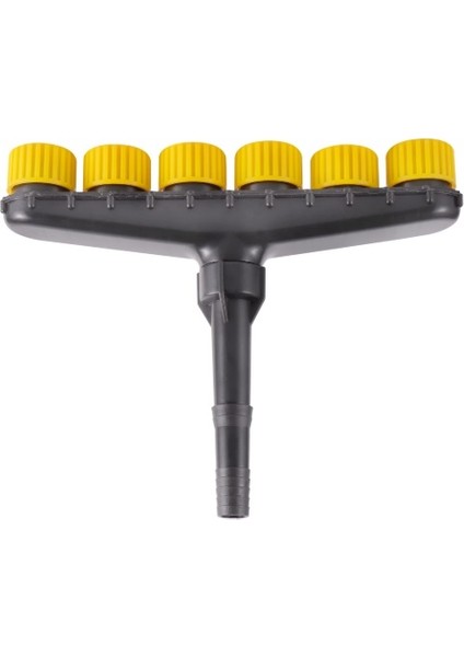 Bahçe Su Sprinkler Sulama Aracı Çim Arka Bahçe Bitkileri Için Ayarlanabilir Püskürtücü 6 Delikli Nozul Döner Sulama Yağmurlama Sistemi Geniş Dikimi Için