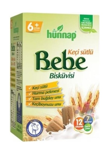 Nessiworld Hünnap Keçisütlü Vitaminli Bebe Bisküvisi 400 gr fiyatları