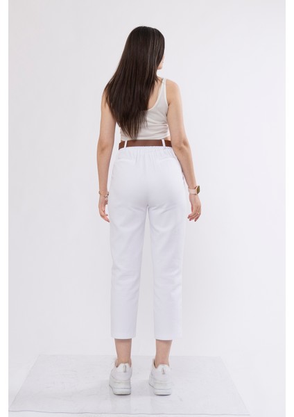 Kemerli Gabardin Kot Kumaş Kalem Denim Pantolon 3880 modelleri