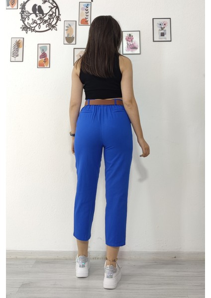 Kemerli Gabardin Kot Kumaş Kalem Denim Pantolon 3880 fiyatları