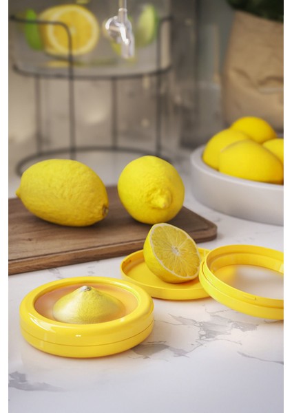 2'li Freshcap - Meyve, Sebze, Soğan, Limon ve Domates Esnek Silikonlu Vakumlu Saklama Kabı fırsatları