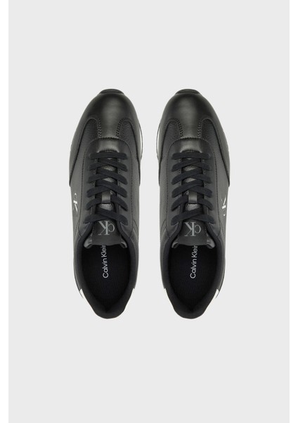 Deri Logolu Sneaker Ayakkabı YM0YM011870GN Erkek Ayakkabı YM0YM01187 0gn