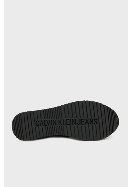 Deri Logolu Sneaker Ayakkabı YM0YM011870GN Erkek Ayakkabı YM0YM01187 0gn