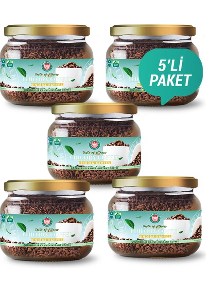 Hindiba Kahvesi Detox Kahve 5'li Set (5x150gr)