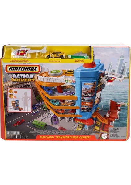 Çocuk HXL47 Matchbox Aksiyon Sürücüleri Şehir Maceraları Oyun Seti