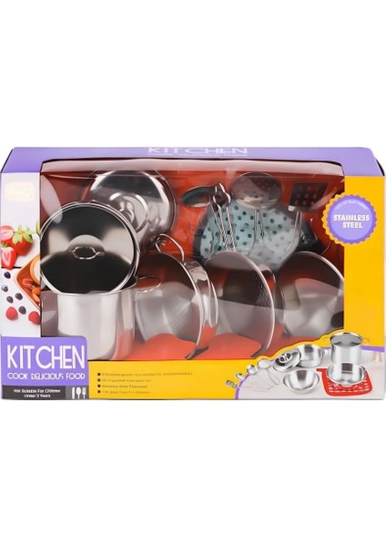 Çocuk Metal Yemek Seti