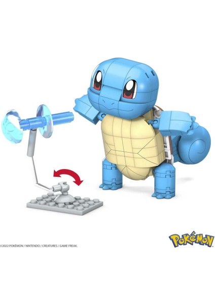 Çocuk GYH00 Mega™ Pokémon™ Squirtle - Yap ve Oyna Figürler 199 Parça +7 Yaş