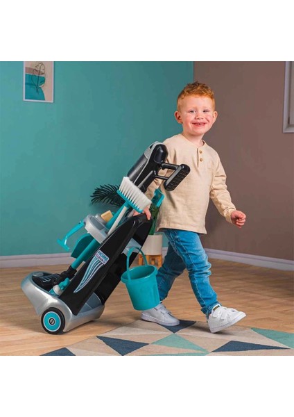 Çocuk Smoby Rowenta Arabalı Elektrikli Süpürge 7600330319 indirimleri
