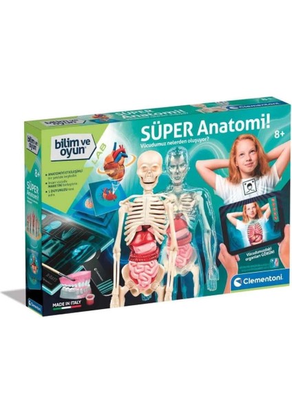 Çocuk 64474 Bilim ve Oyun - Süper Anatomi +8 Yaş