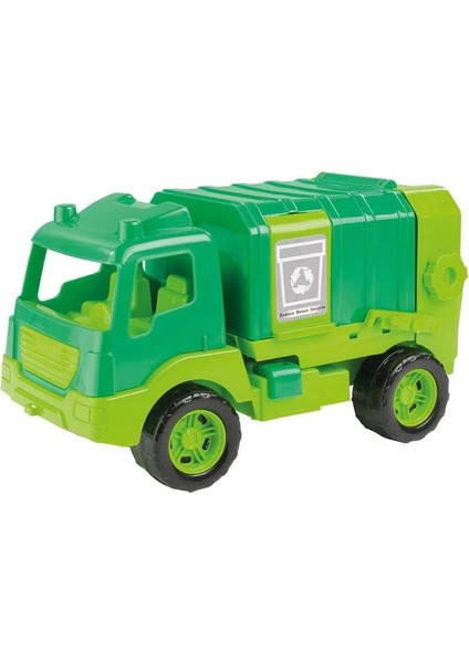 Çocuk 7120 Çöp Kamyonu 43 cm -Dolu