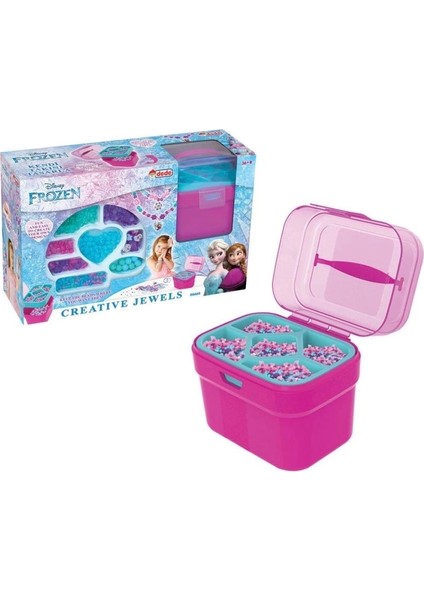Çocuk 03660 Frozen Sepetli Takı Seti -Dede
