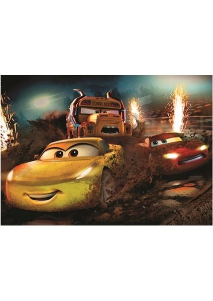 Çocuk 200 Parça Cars Puzzle