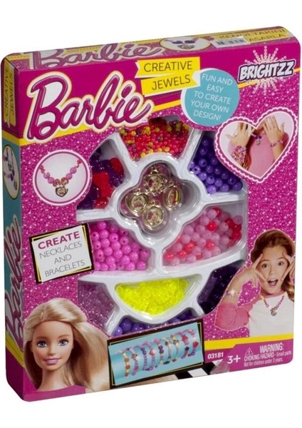 Çocuk Dede Barbie Boncuk Takı Seti