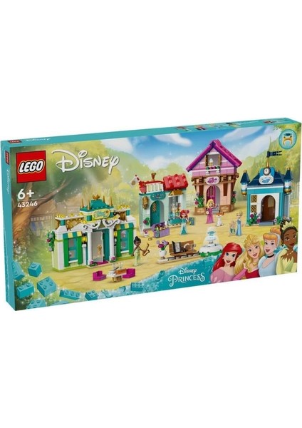 Çocuk 43246 ® Disney Prensesleri Pazar Macerası 817 Parça +6 Yaş