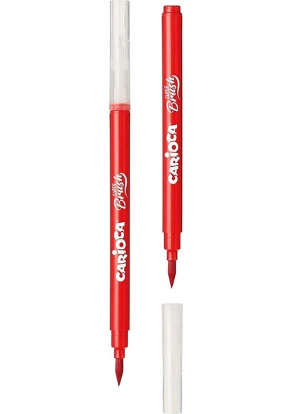 Çocuk Carioca Keçeli Boya Süper Brush Fırça Uçlu 10'lu 42937 modelleri