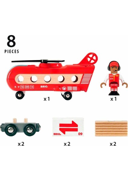 Çocuk Brio Yük Taşıyıcı Helikopter modelleri