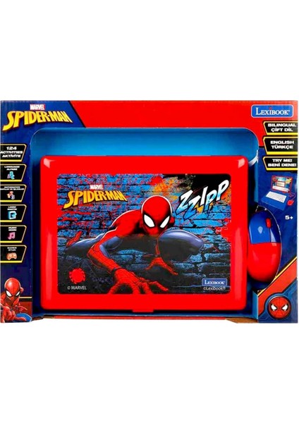 Çocuk Spiderman Ingilizce Türkçe Laptop