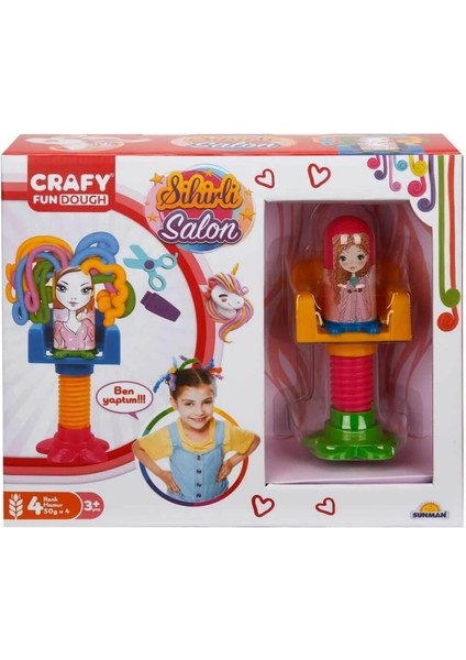 Çocuk Crafy Sihirli Salon Oyun Hamur Seti indirimleri