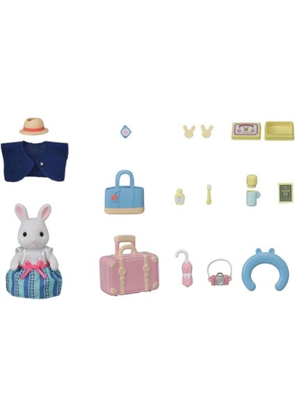 Çocuk Sylvanian Families Hafta Sonu Seyahat Seti Kar Tavşanı Anne 5641 fiyatları